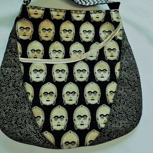 C3PO Star Wars Inspired Messenger/Diaper Bag Purse
